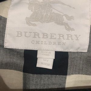 Burberry wind breaker jacket